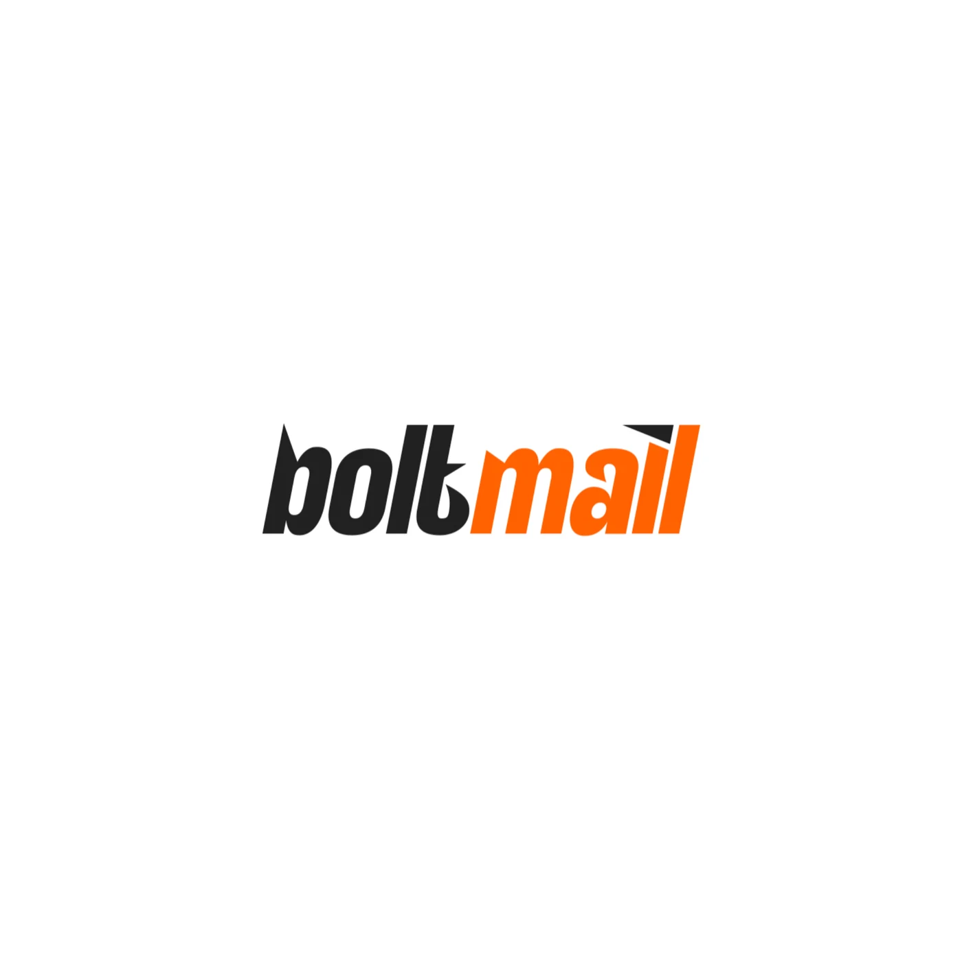 The Boltmail wordmark on white